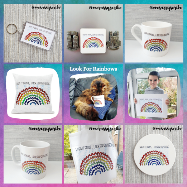 Look For Rainbows Mug & Coaster Set - product image 2