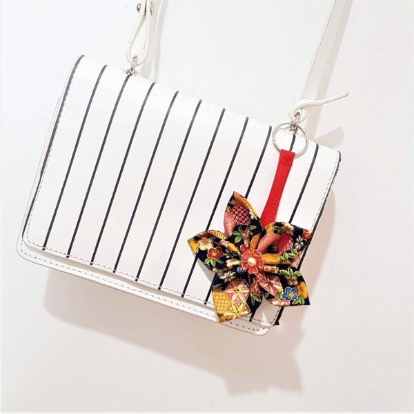 Origami Flower keyring / Bag tag - product image 2