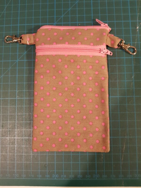 Phone pouch with pocket - main product image