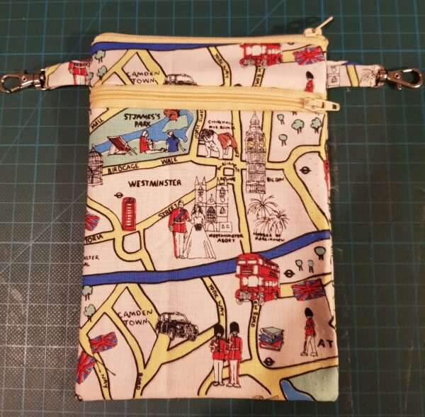 Phone pouch with London map - product image 4