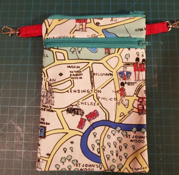 Phone pouch with London map - product image 5