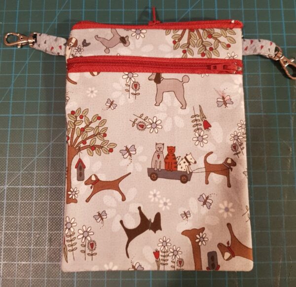 Dogs and cats phone pouch - main product image