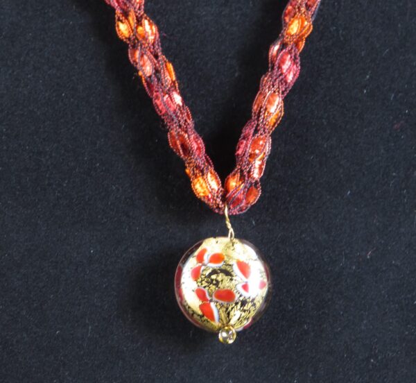 Red and Gold Necklace - main product image