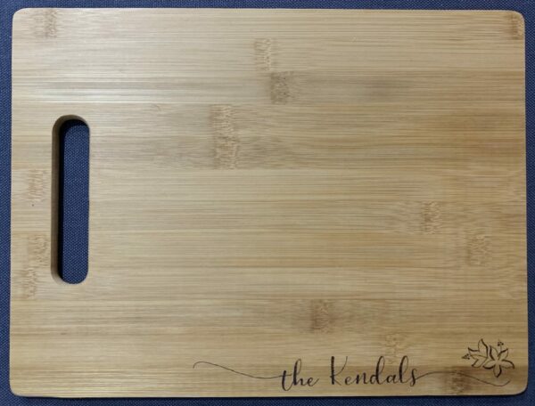 Wooden Personalised Chopping Board - main product image