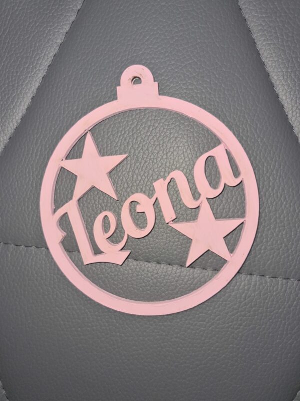 Personalised Christmas Bauble (no glitter) - main product image