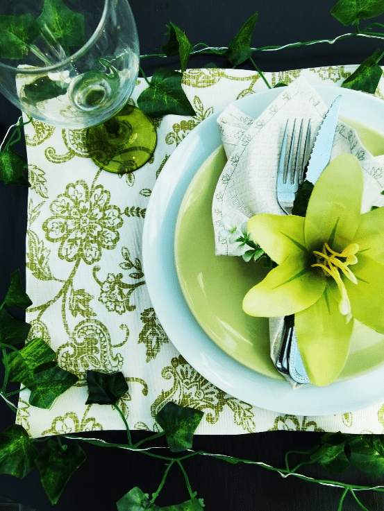 Olive Paisley Placemats - main product image