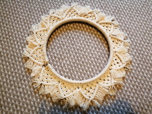 Macrame wreath - main product image