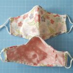 Flowery face mask/covering