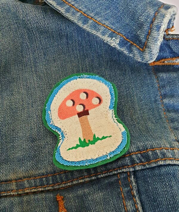 Mushroom Brooch - product image 2