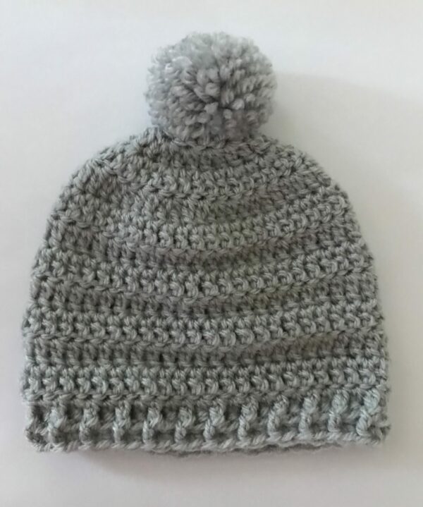 Baby Hat. POMPOM or Flower All sizes / Colours. - product image 4