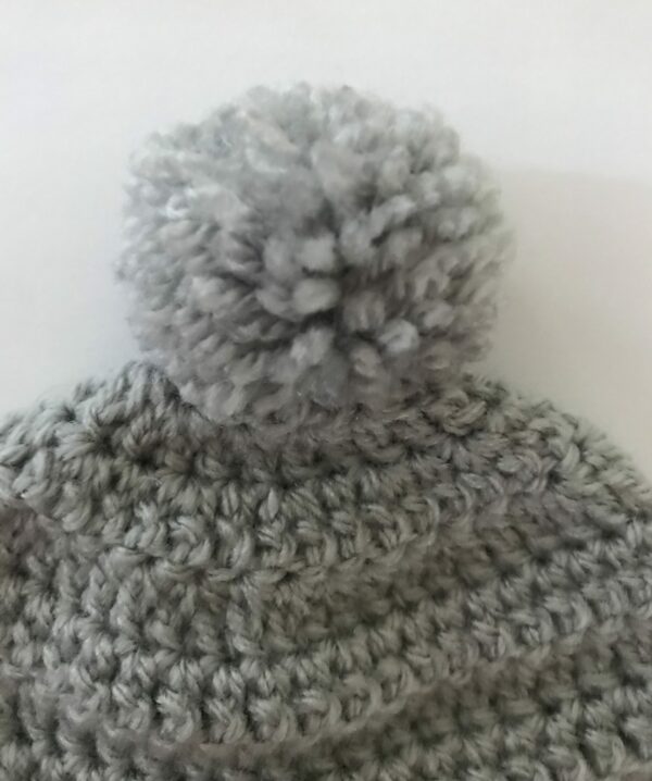 Baby Hat. POMPOM or Flower All sizes / Colours. - product image 3