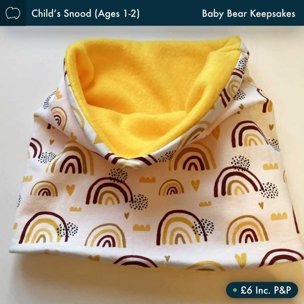 Child's snoods (ages 1-2)