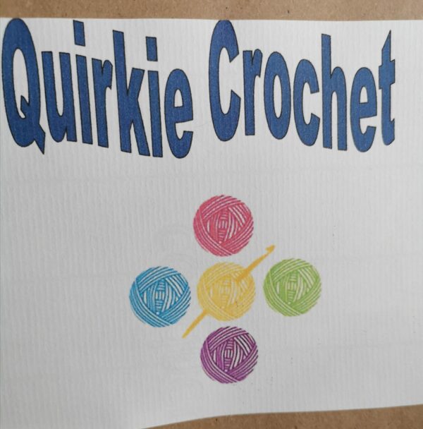 Quirkie crochet shop logo