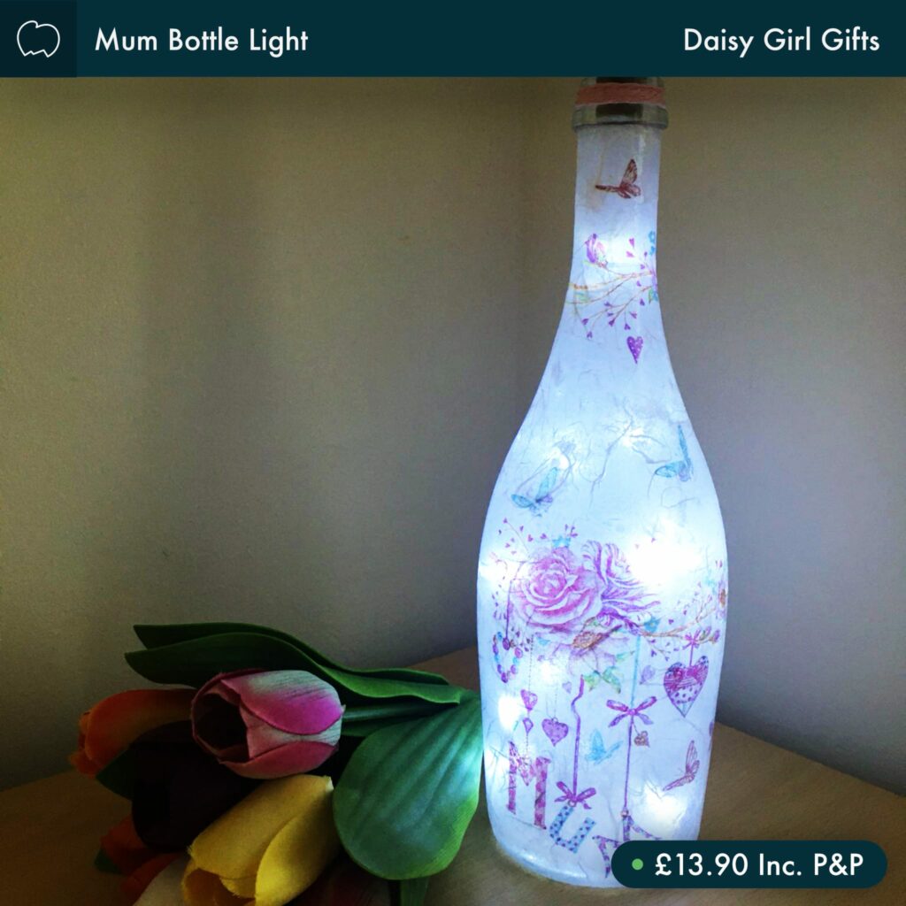 Mum Bottle Light