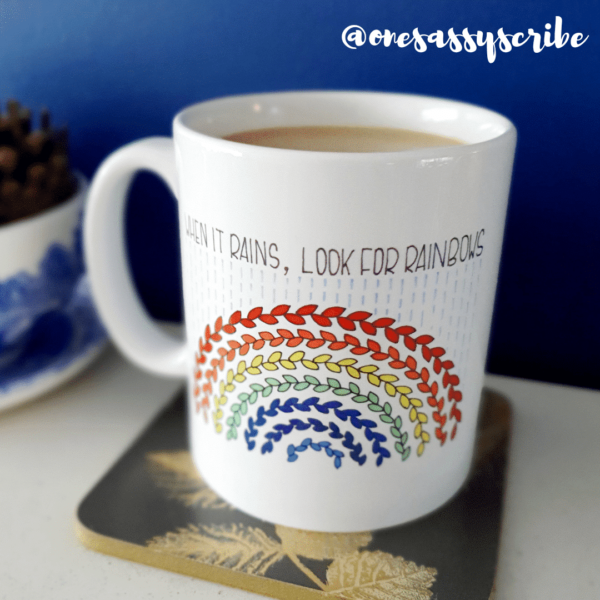 Look For Rainbows Ceramic Mug - product image 2