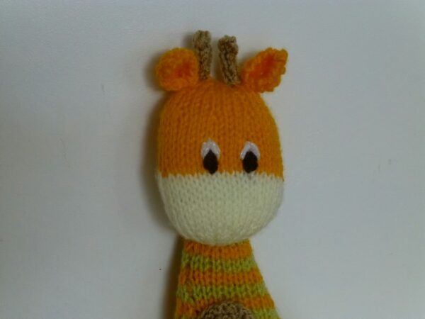 Toy giraffe – knitted - product image 2