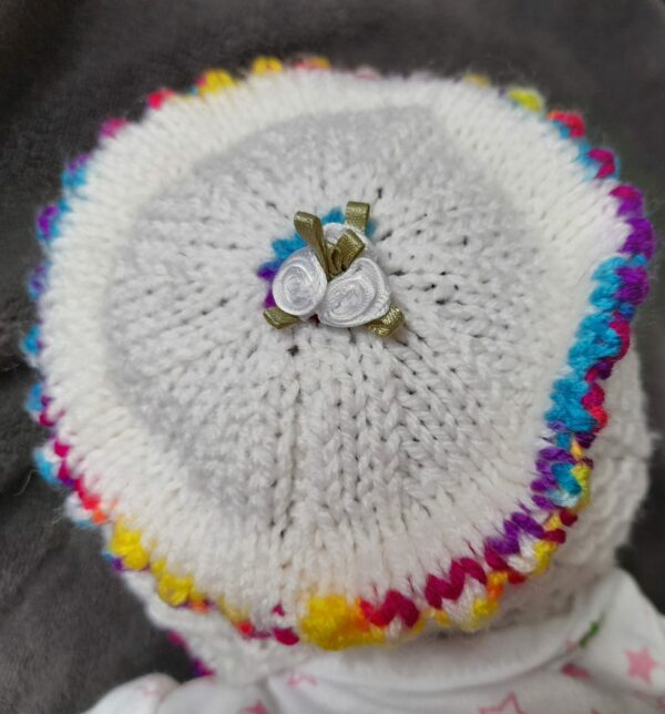 Baby/Doll Bonnet 0-3months - product image 3