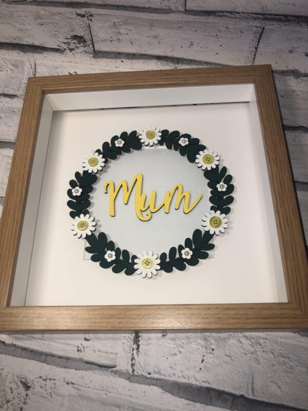 Mum Yellow Button Daisy Plaque Frame ~ Mothers Day Gift ~ Birthday Gift - product image 2