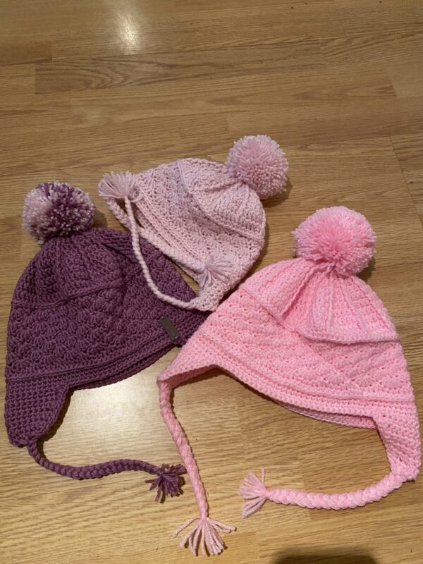 Mini and me bobble hats - product image 3