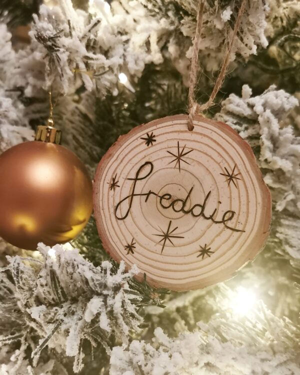 Personalised name Tree decorations - product image 3