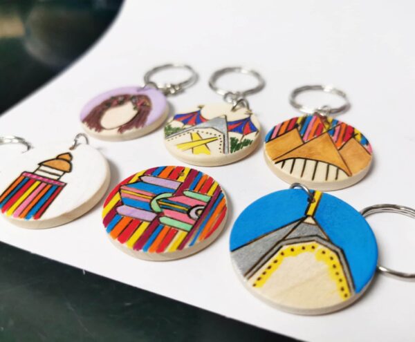 Glastonbury collection keyrings - product image 5