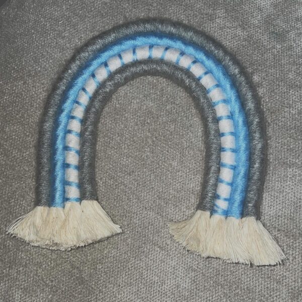 Macrame Rainbow Wall Hanging - product image 3