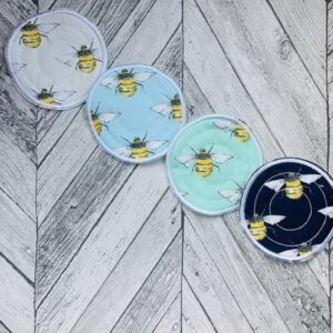 Reusable bamboo towelling cotton rounds