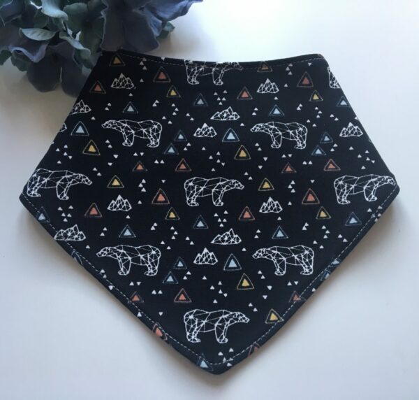 Geo bears dribble bib - main product image