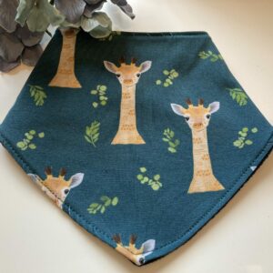 Petrol giraffe dribble bib