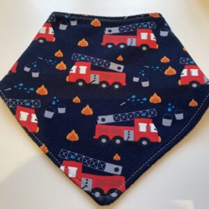 Fire fire dribble bib