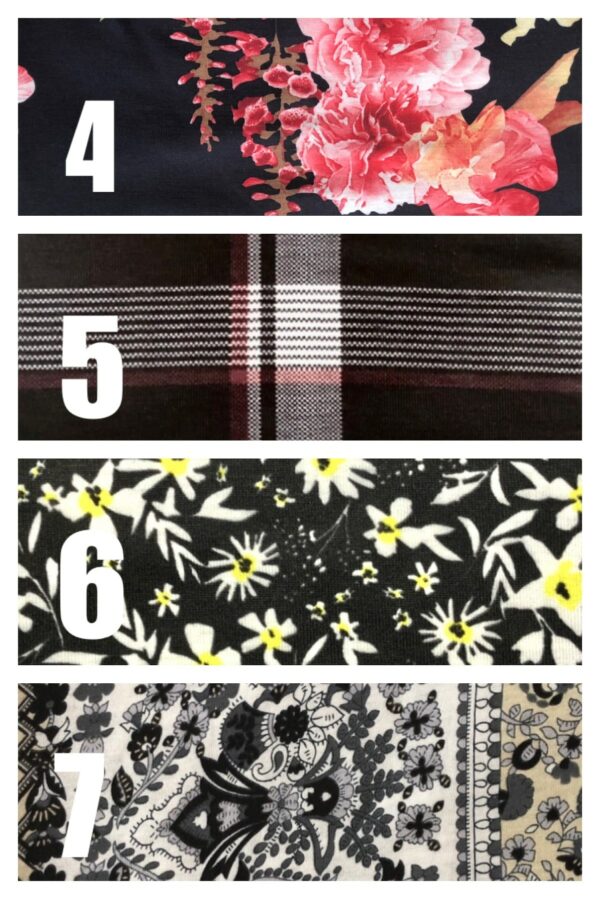 Bandana style face covering and scarf Set B - product image 2