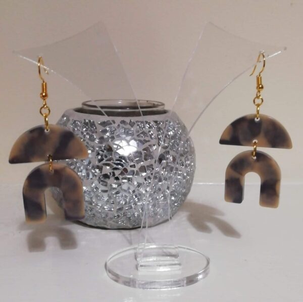 Abstract earrings - main product image