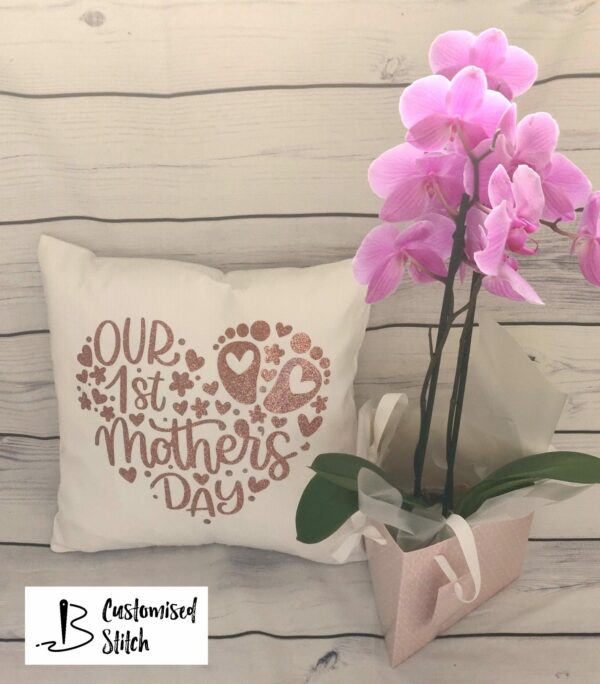 Our 1st Mother’s Day cushion - main product image