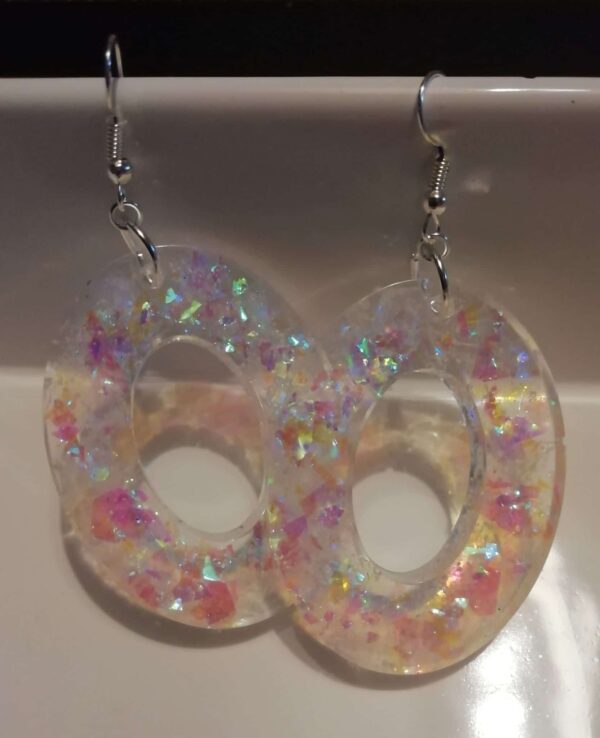 Holographic XL earrings - product image 2