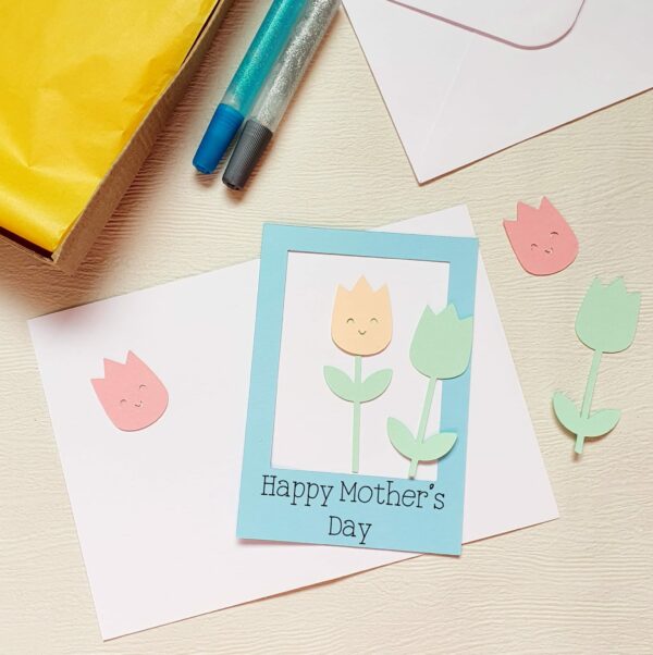 Card Making Kit – Smiling Tulips - main product image