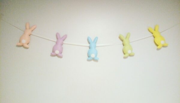 Easter bunny garland - main product image