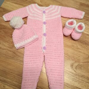 Baby girl onesie set