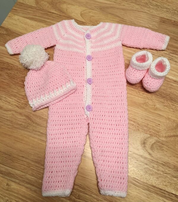 Baby girl onesie set - main product image