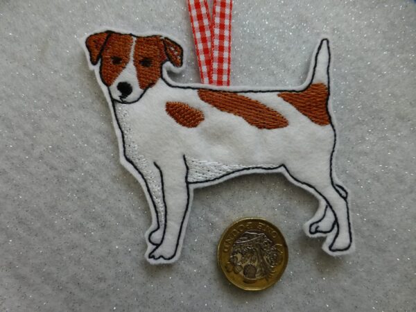Jack Russell hanging decoration – Christmas tree decoration - main product image