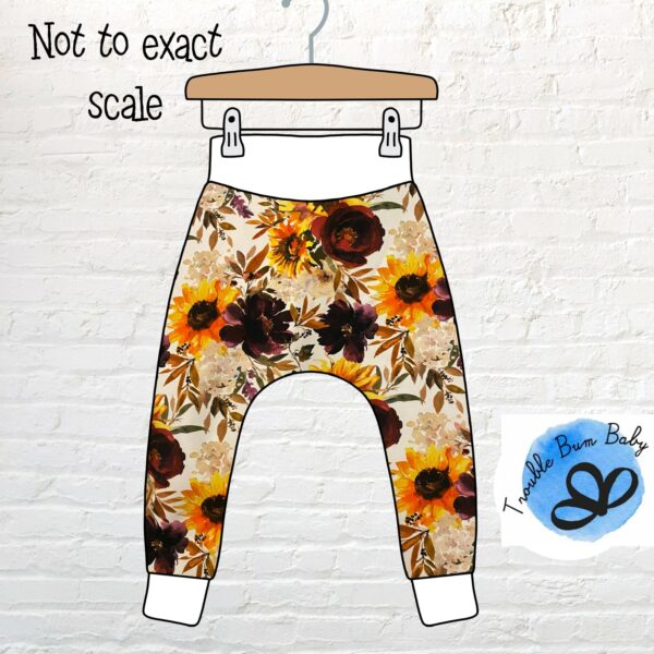 Sunflower Posy Harem Pants - main product image