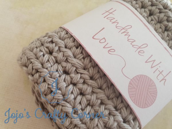 100% cotton crochet wash cloth - product image 2