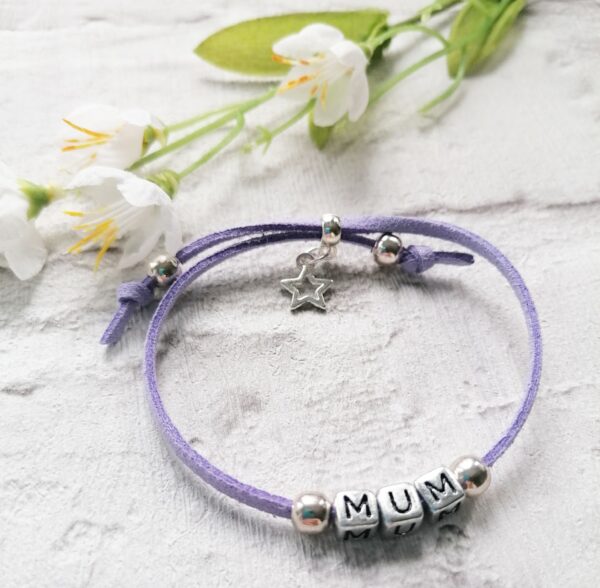 Mum Suede cord friendship bracelet - product image 2