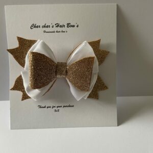 Triple hair bows