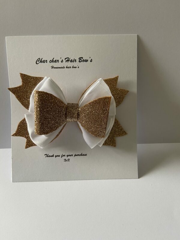 Triple hair bows - main product image