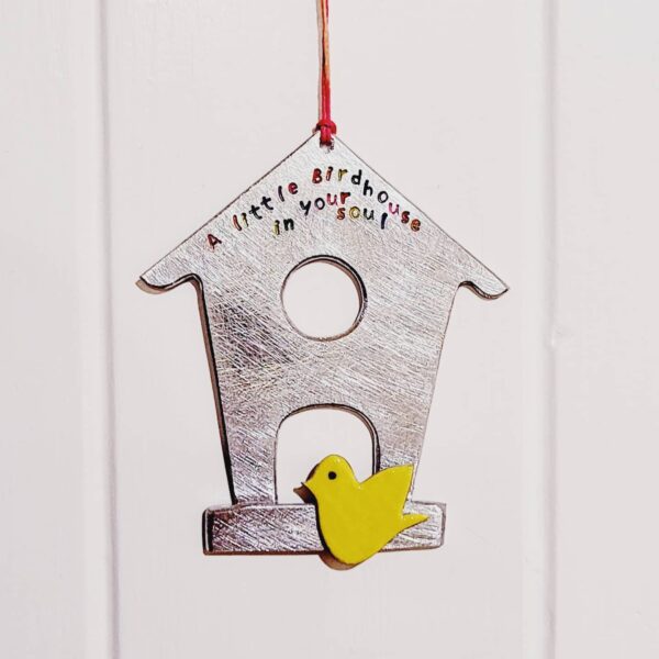 Birdhouse hanging decoration - product image 2