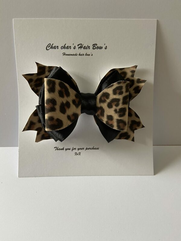 Triple hair bow - main product image