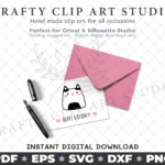 Kawaii Kitty Clip Art Bundle – 10 Cute Designs: SVG, DXF, PNG & More!