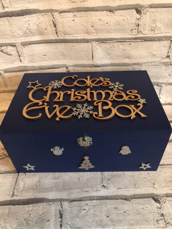 Personalised Wooden Christmas Eve Box - product image 4