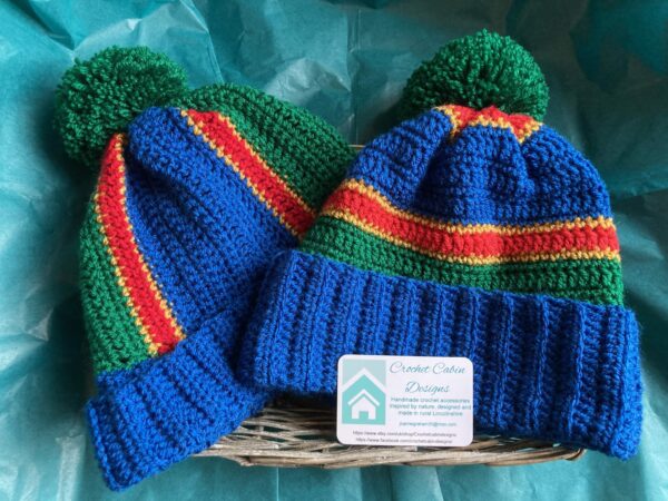 Lincolnshire Flag bobble hat - main product image