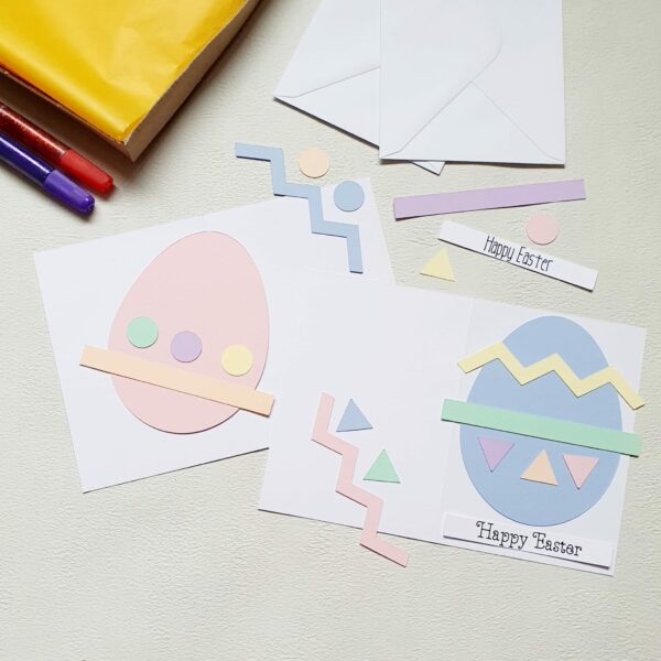 Easter Card Making Kit – Egg Decorating – Twin Pack - main product image